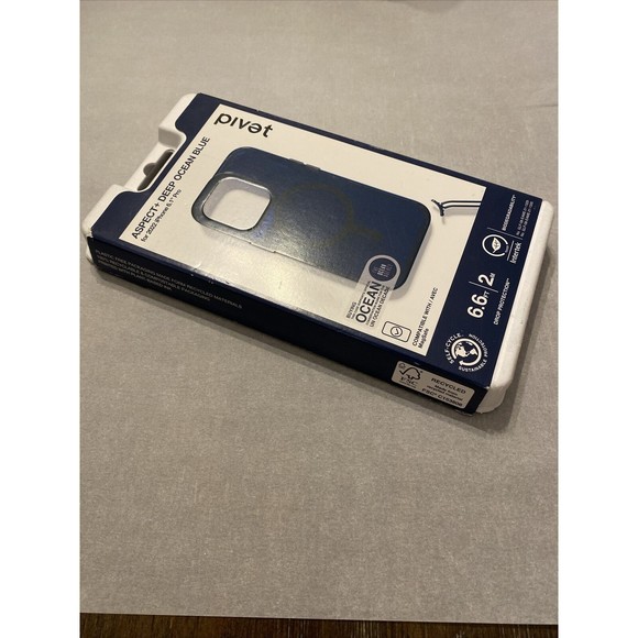 Pivet Apple iPhone 14 Pro‎ Aspect Case with MagSafe - Deep Ocean Blue - Picture 7 of 7